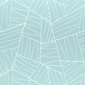 Jordan Aqua W74659 by Thibaut Fabric