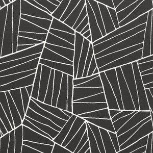 Jordan Black W74664 by Thibaut Fabric