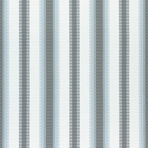 Samba Stripe Charcoal and Mineral W74667 by Thibaut Fabric