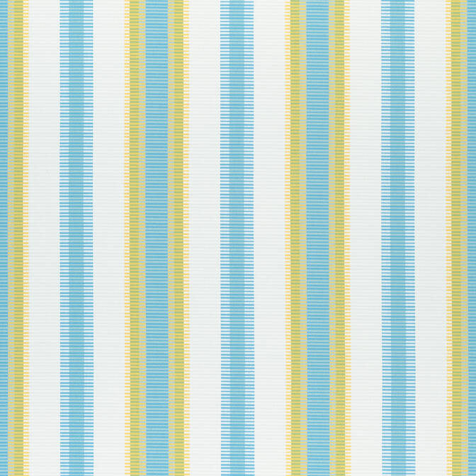 Samba Stripe Sky and Sunshine W74671 by Thibaut Fabric Thibaut Fabric Samba Stripe Sky and Sunshine W74671Fabric Festival 100% Polyester (UV) UNITED STATES </p><p>Repeat: V: - 54 - Fabric Carolina -