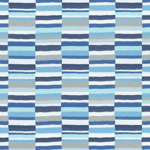 Carnivale All Blue W74690 by Thibaut Fabric