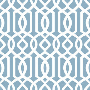 W7694-4 Interlachen Scroll by Bassett Mcnab Wallcovering