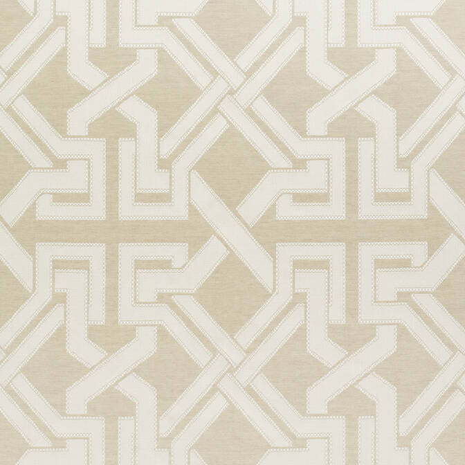 Benedetto Flax W772579 by Thibaut Fabric Thibaut Fabric Benedetto Flax W772579Fabric Chestnut Hill Fabric 52% Vis, 30% Lin, 18% Cot ITALY </p><p>Repeat: V: 15.75 54 - Fabric Carolina -