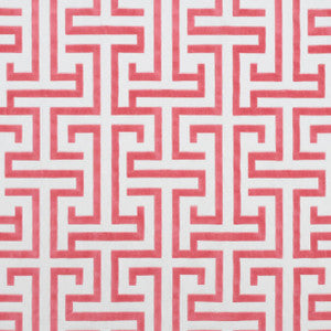 Ming Trail Red W775473 by Thibaut Fabric
