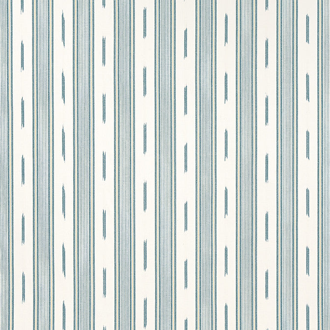 Odeshia Stripe Seaglass W781305 by Thibaut Fabric Thibaut Fabric Odeshia Stripe Seaglass W781305Fabric Montecito 100% Cotton INDIA </p><p>Repeat: V: 4.75 54 - Fabric Carolina -
