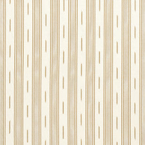 Odeshia Stripe Camel W781306 by Thibaut Fabric