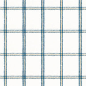 Huntington Plaid Navy W781331 by Thibaut Fabric