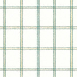 Huntington Plaid Seaglass W781335 by Thibaut Fabric