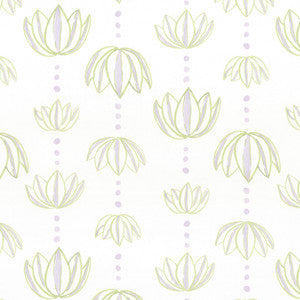 W7843 Tulips 1 Lilac by Aoc Wallcovering