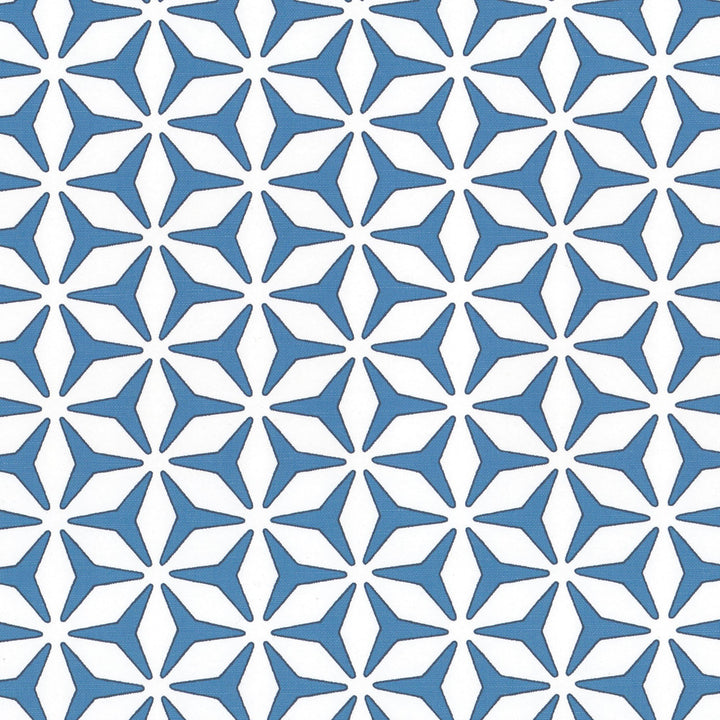 W7853 Alden 1 Bluebird by Aoc Wallcovering ART OF COLOR WELL KEPT SECRET WALLPAPER 100%PA USA Horizontal: 3.375 and Vertical: 2.000 27 in - Fabric Carolina -