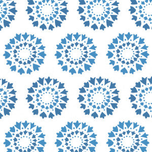 W7854 Masling 1 Bluebird by Aoc Wallcovering
