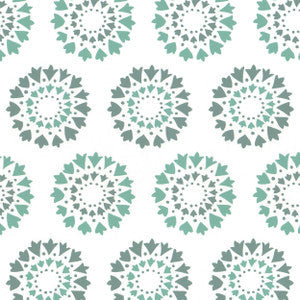 W7854 Masling 2 Lagoon by Aoc Wallcovering