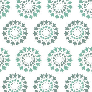 W7854 Masling 2 Lagoon by Aoc Wallcovering