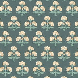 W7857 Hydrangea 3 Springtime by Bassett Mcnab Wallpaper