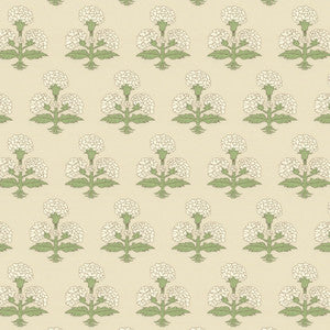 W7857 Hydrangea 6 Sage by Bassett Mcnab Wallpaper