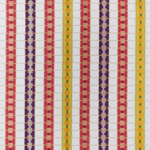 Sri Lanka Embroidery Red W788710 by Thibaut Fabric