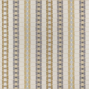 Sri Lanka Embroidery Grey W788712 by Thibaut Fabric