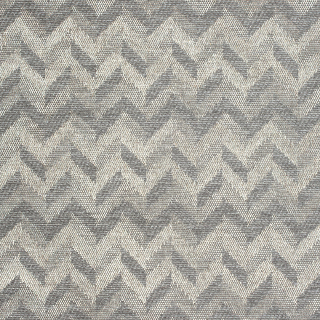 LUNA CHEVRON - Charcoal by Thibaut Fabric