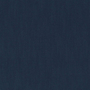 Horizon Herringbone Navy W80293 by Thibaut Fabric