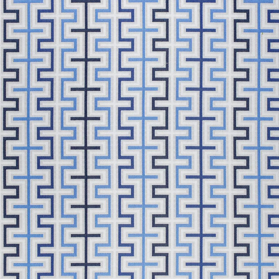 ZIPPER - Blue by Thibaut Fabric