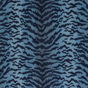 Aja Navy W80451 by Thibaut Fabric