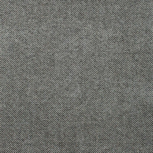 Hadrian Herringbone Charcoal W80713 by Thibaut Fabric