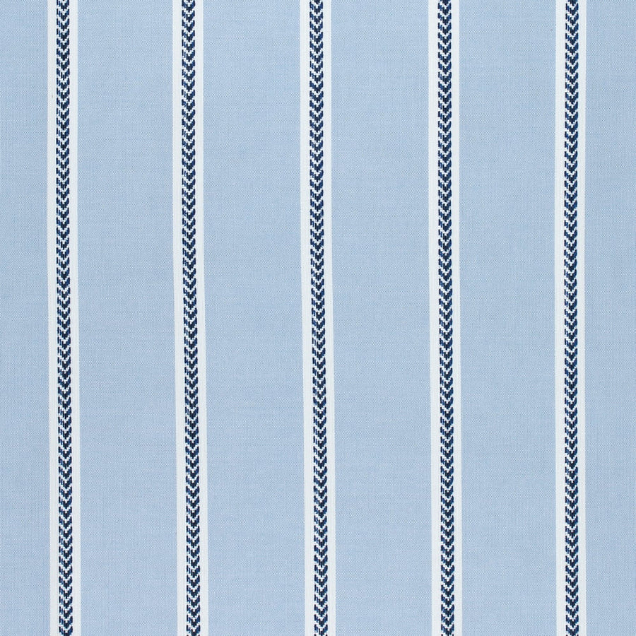 SAYBROOK STRIPE - Navy and Blue by Thibaut Fabric