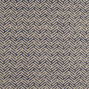 Varenna Camel and Navy W8111 by Thibaut Fabric