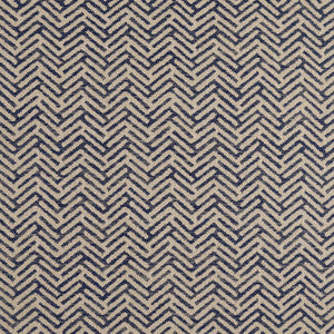 Varenna Camel and Navy W8111 By Thibaut Fabric