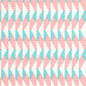 Harper Capri and Coral W81600 by Thibaut Fabric