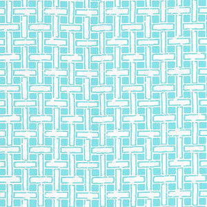 Panama Matelasse Aqua W81641 by Thibaut Fabric