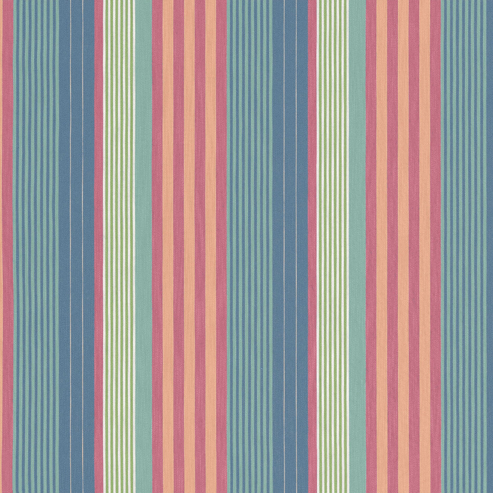 Esprit Stripe Cornflower and Peony W81700  by Thibaut Fabric Thibaut Fabric Esprit Stripe Cornflower and Peony W81700 Fabric SOLEIL U.S.A </p><p>Repeat: H: 14 in (35.56 cm), V: 0 (0.00 cm) 54 in  (137.16 cm) - Fabric Carolina -