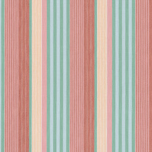 Thibaut Fabric Esprit Stripe Pool and Spice W81701 