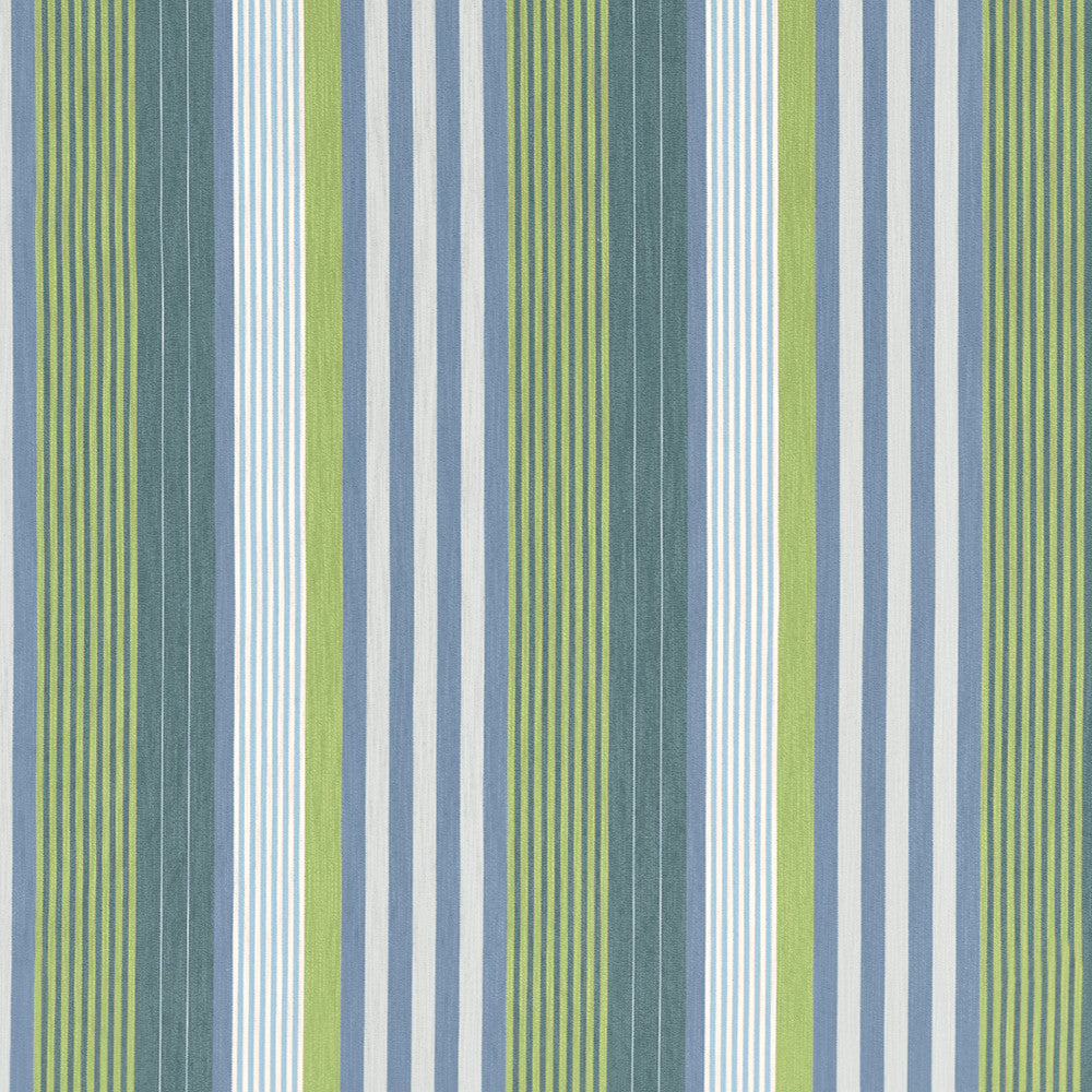 Thibaut Fabric Esprit Stripe Bermuda and Kiwi W81703  Fabric U.S.A </p><p>Repeat: H: 14 in (35.56 cm), V: 0 (0.00 cm) 54 in  (137.16 cm) - My Fabric Connection -