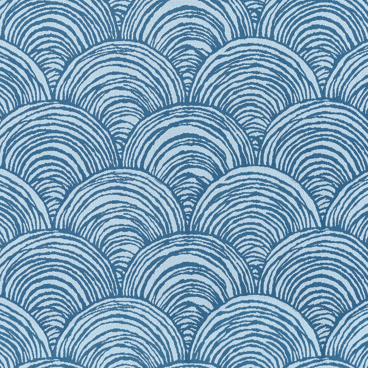 Thibaut Fabric Bay Point Cornflower W81728  Fabric U.S.A 25000 Martindale </p><p>Repeat: H: 27 in (68.58 cm), V: 13.75 (34.92 cm) 54 in  (137.16 cm) - My Fabric Connection -