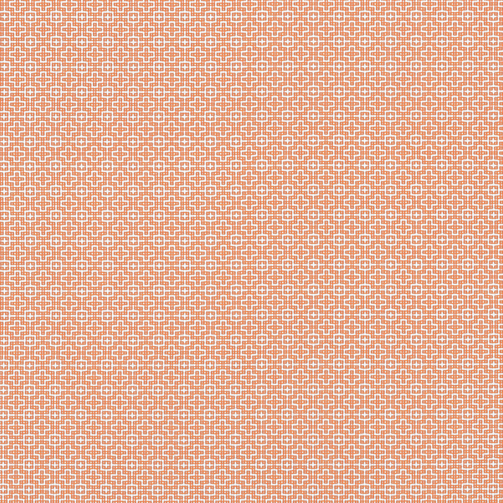 Thibaut Fabric Bistro Mandarin W81729  Fabric U.S.A </p><p>Repeat: H: 1.62 in (4.11 cm), V: 1.62 (4.11 cm) 53.5 in  (135.89 cm) - My Fabric Connection -