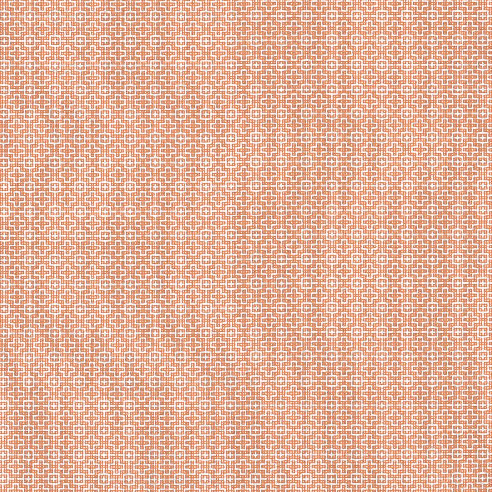 Bistro Mandarin W81729  by Thibaut Fabric Thibaut Fabric Bistro Mandarin W81729 Fabric SOLEIL U.S.A </p><p>Repeat: H: 1.62 in (4.11 cm), V: 1.62 (4.11 cm) 53.5 in  (135.89 cm) - Fabric Carolina -