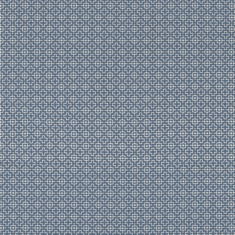 Bistro Navy W81732  by Thibaut Fabric Thibaut Fabric Bistro Navy W81732 Fabric SOLEIL U.S.A </p><p>Repeat: H: 1.62 in (4.11 cm), V: 1.62 (4.11 cm) 53.5 in  (135.89 cm) - Fabric Carolina -