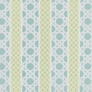Thibaut Fabric Trelliage Pool and Leaf W81773 
