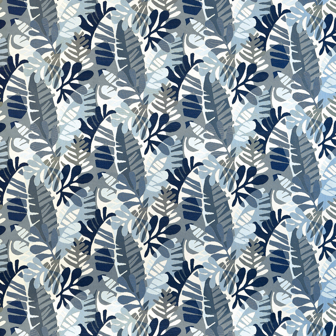 IPANEMA - Navy and Sky by Thibaut Fabric