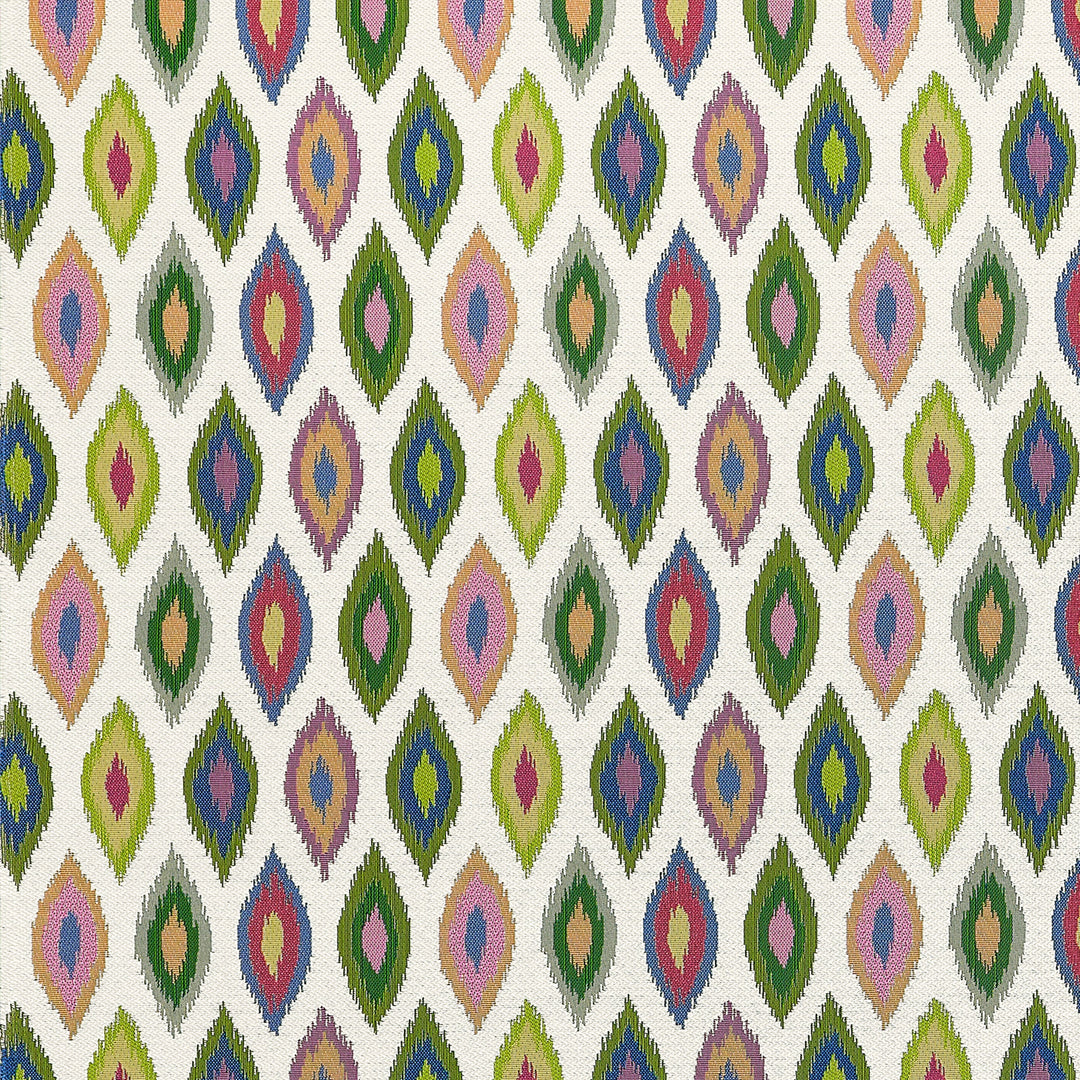 BELIZA - Cornflower and Peony by Thibaut Fabric