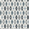 BELIZA - Navy and Sky by Thibaut Fabric