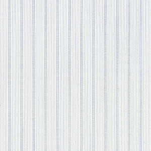 Ebro Stripe Sky W8513 by Thibaut Fabric
