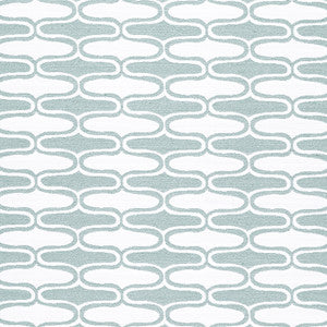 Saraband Seafoam W8530 by Thibaut Fabric