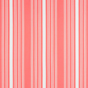 Kaia Stripe Coral W8542 by Thibaut Fabric