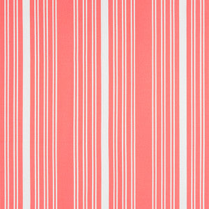 Kaia Stripe Coral W8542 by Thibaut Fabric