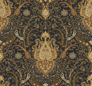 Byzance Brown Wallpaper by York Wallcoverings