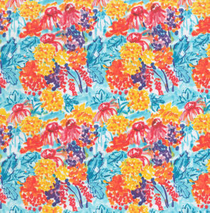 Warner Summer by Norbar Fabric SUNRISE 100% SPUN POLYESTER TAIWAN 14 1/4"V 10 5/8"H 54" - Fabric Carolina -