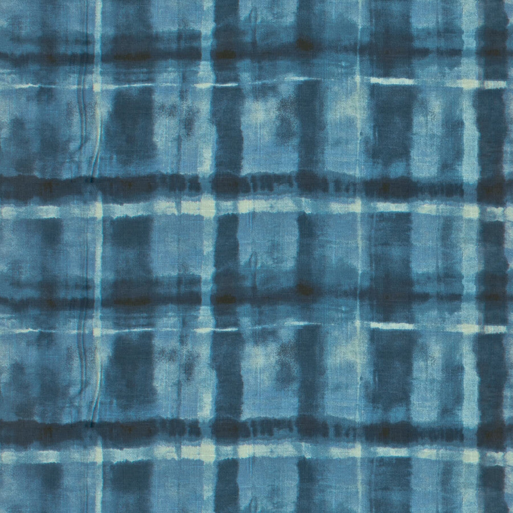 Waterfall 2 Pacific by Stout Designer Fabric RAINBOW LIBRARY LAKE/INDIGO 45%COT 55%LIN CHINA FLAME RETARDANT-N.F.P.A. 260A CLASS 1 CATB 117-2013 WYZENBEEK 24 000 DOUBLE RUB WEAR TEST (HEAVY DUTY) Horizontal: 27 and Vertical: 12.63 54 in - Swanky Fabrics -