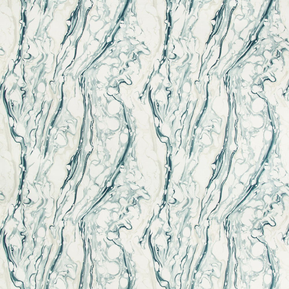 Waterfront Steel by Kravet Couture Designer Fabric - COTTON - 100% United Kingdom MEDIUM Horizontal: 27 and Vertical: 27 54 - Swanky Fabrics -